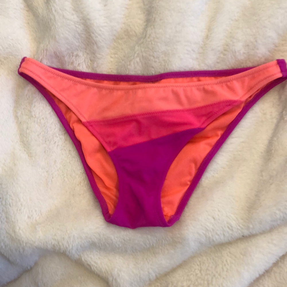 Pink bikini bottoms